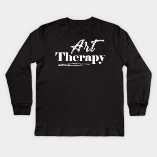 Artist - Art Therapy Kids Long Sleeve T-Shirt